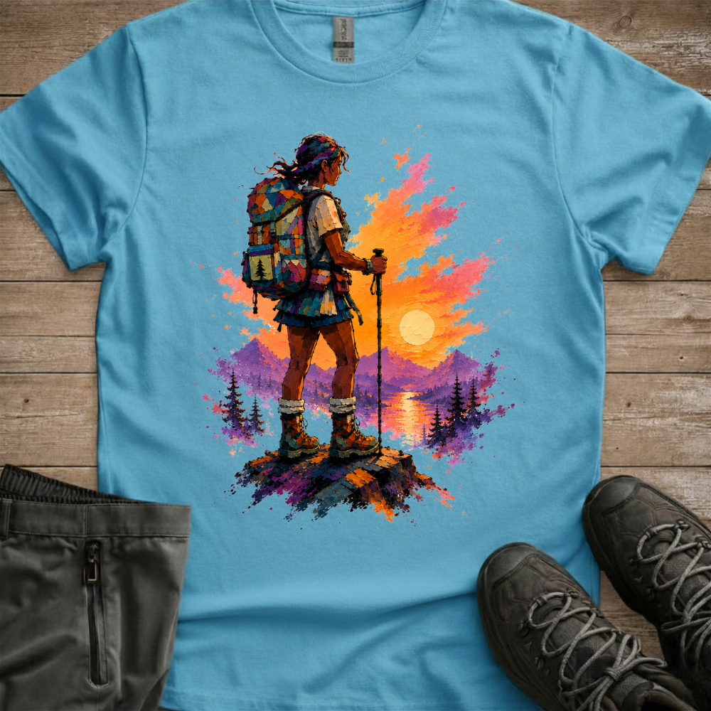 Wander Woman: Earn The View — Women’s Hiking Tee