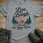 Live Laugh Ice Your Knees Tee
