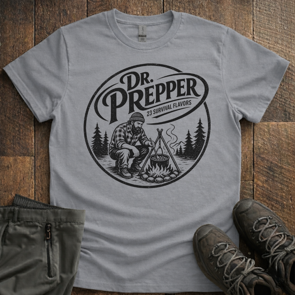 Dr Prepper BW T-Shirt