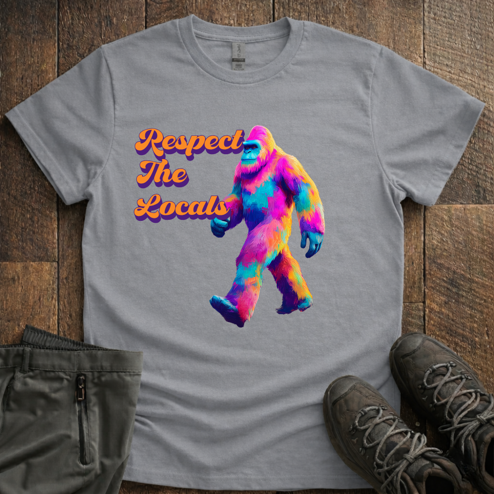 Respect The Locals - Retro T-Shirt