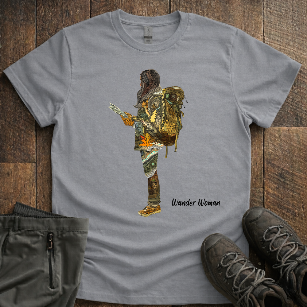 Wander Woman: Map of the Wild T-Shirt