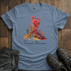 Trail Queen footprint T-Shirt