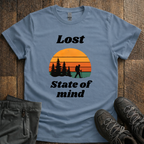 Lost Is A State Of Mind Retro T-Shirt
