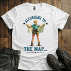According To The Map T-Shirt
