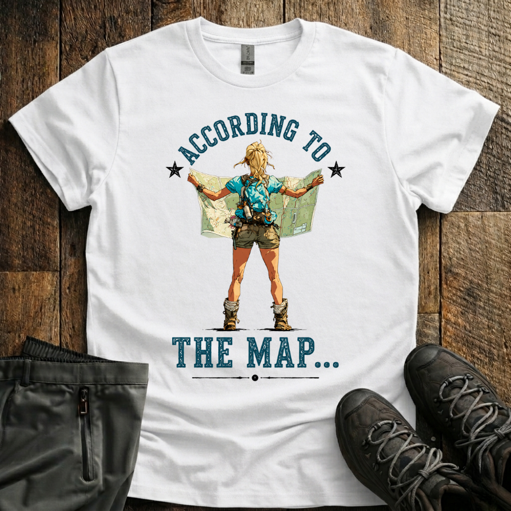 According To The Map T-Shirt
