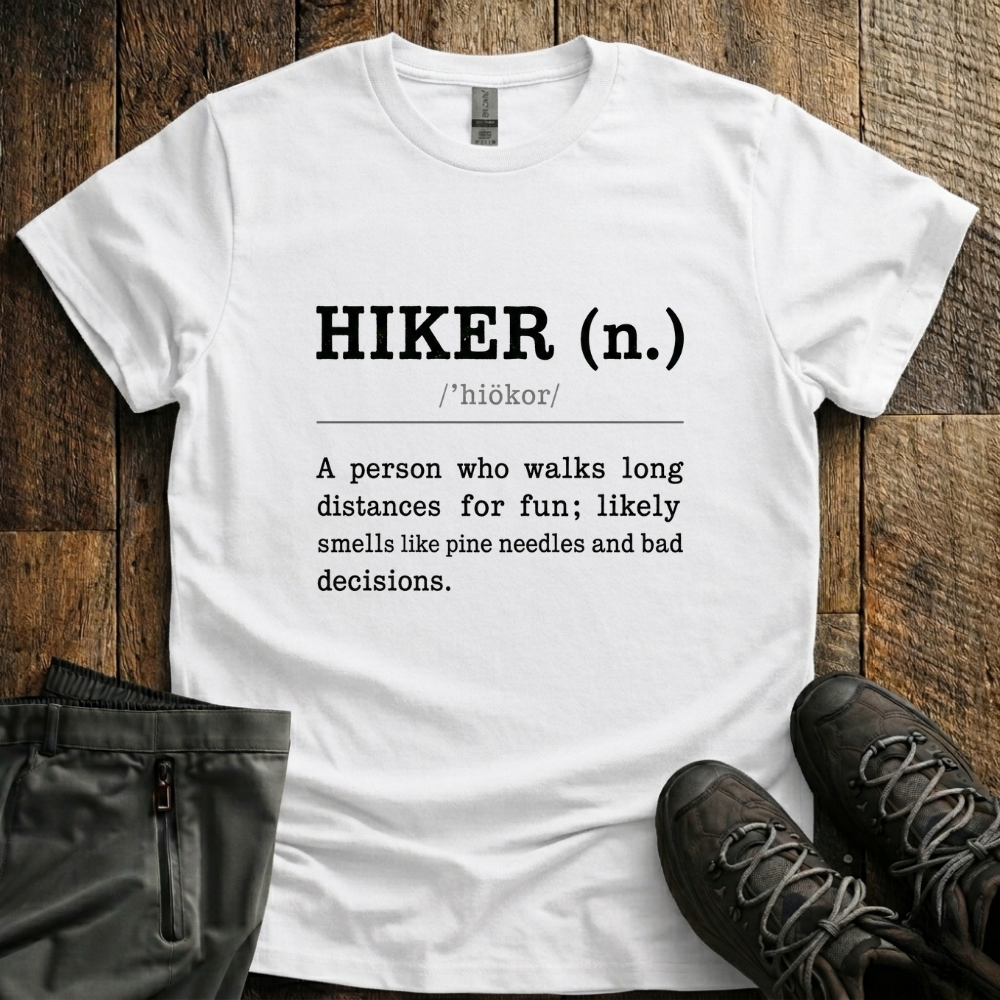 Hiker Description T-Shirt
