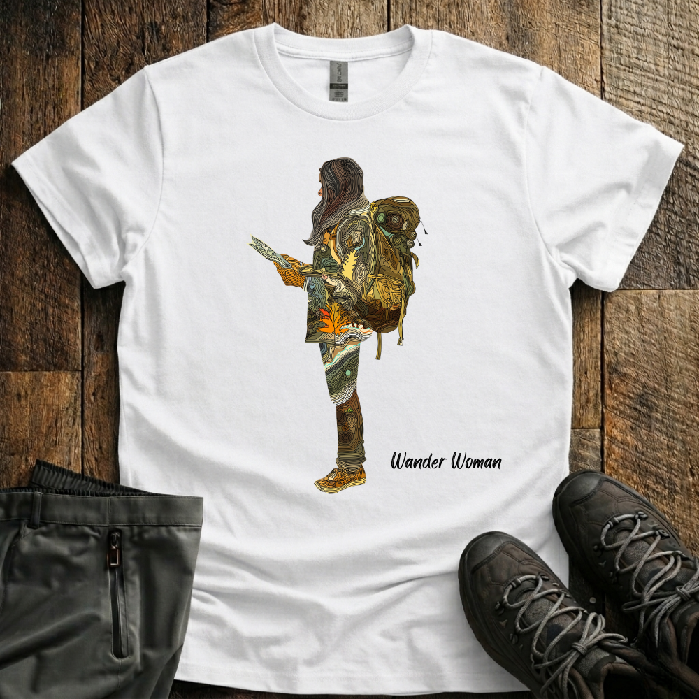 Wander Woman: Map of the Wild T-Shirt