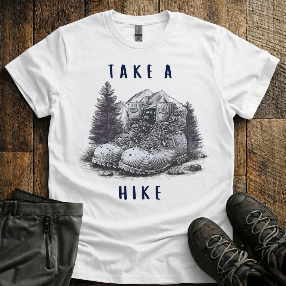 Take A Hike Boots V.3 T-Shirt