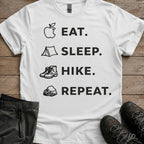 Eat Sleep Hike Repeat Tee