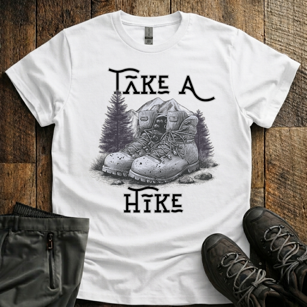 Take A Hike Boots V.2 T-Shirt