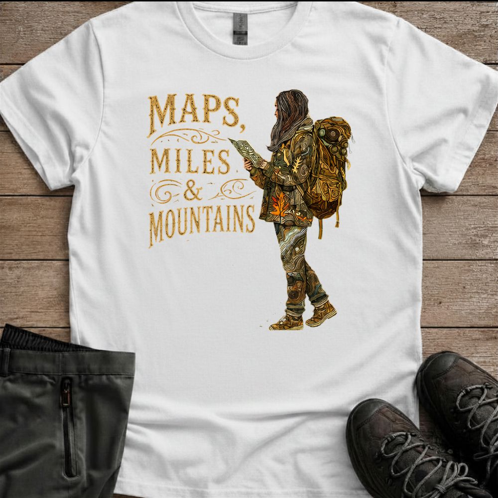 Maps n Miles Tee