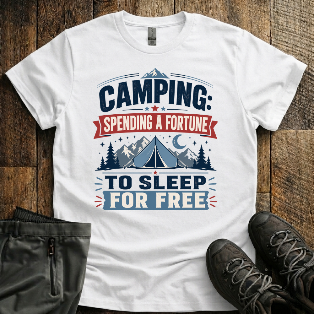 Sleeping for free T-Shirt