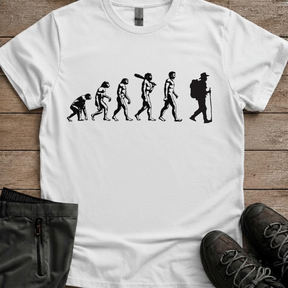 Evolution Of Hiker T-Shirt