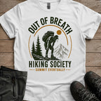 Out Of Breath Hiking Society Tee