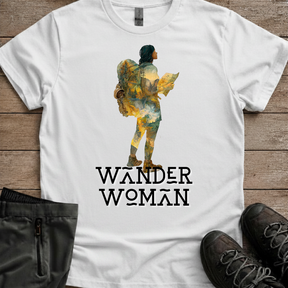 Wander Woman — Women’s Hiking Adventure Tee