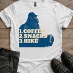 Coffee Snacks Hike T-Shirt