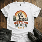 Resting Hiker Face - Yeti Edition T-Shirt
