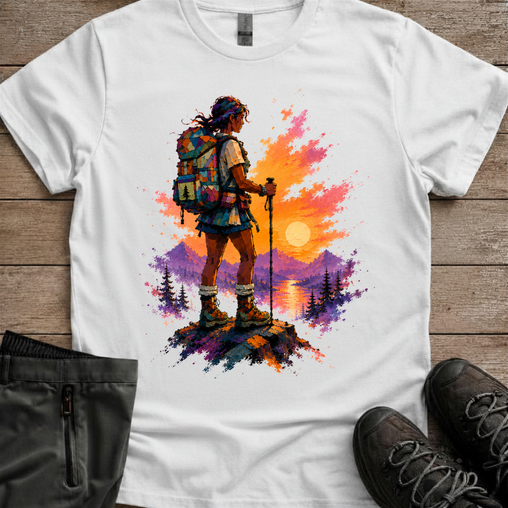 Wander Woman: Earn The View — Women’s Hiking Tee