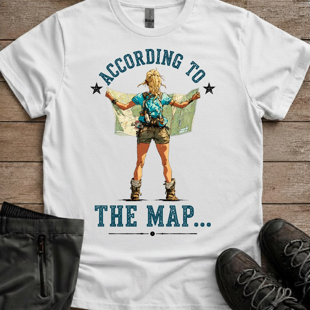 According To The Map Tee