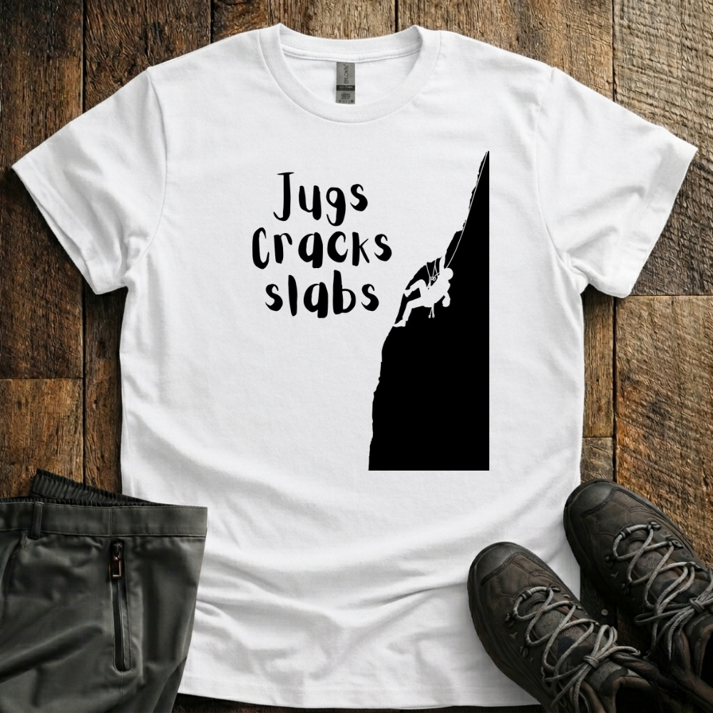 Jugs, Cracks, Slabs T-Shirt