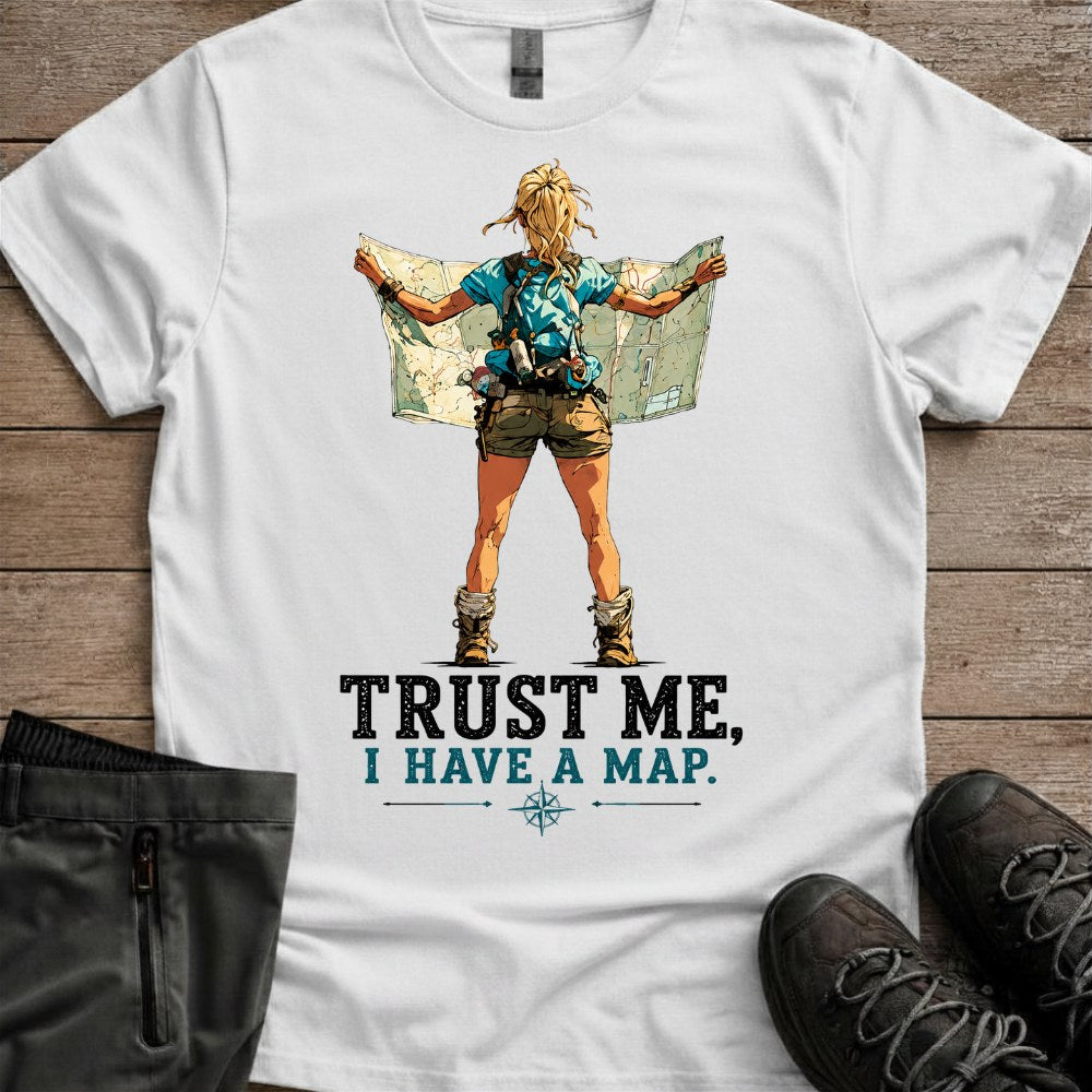 Trust Me, I Have A Map Tee