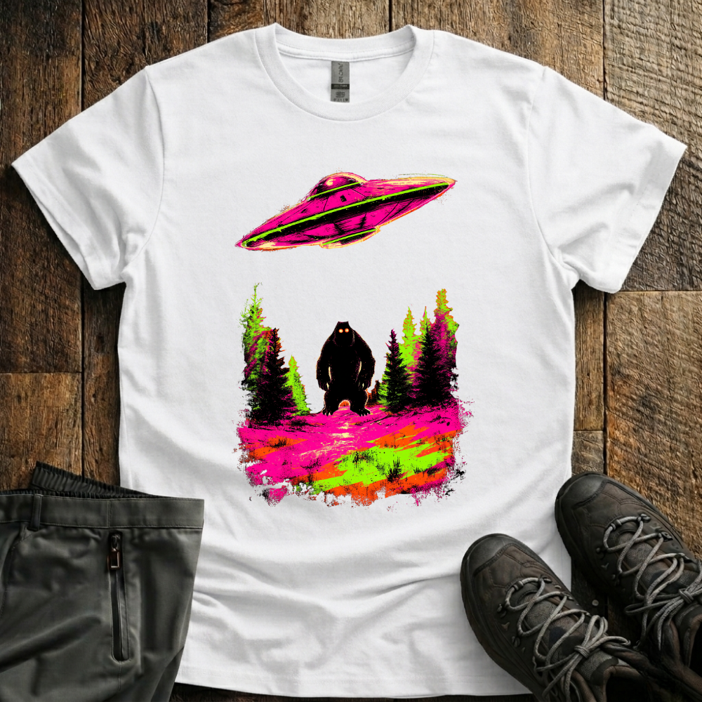 Sasquatch Abduction T-Shirt