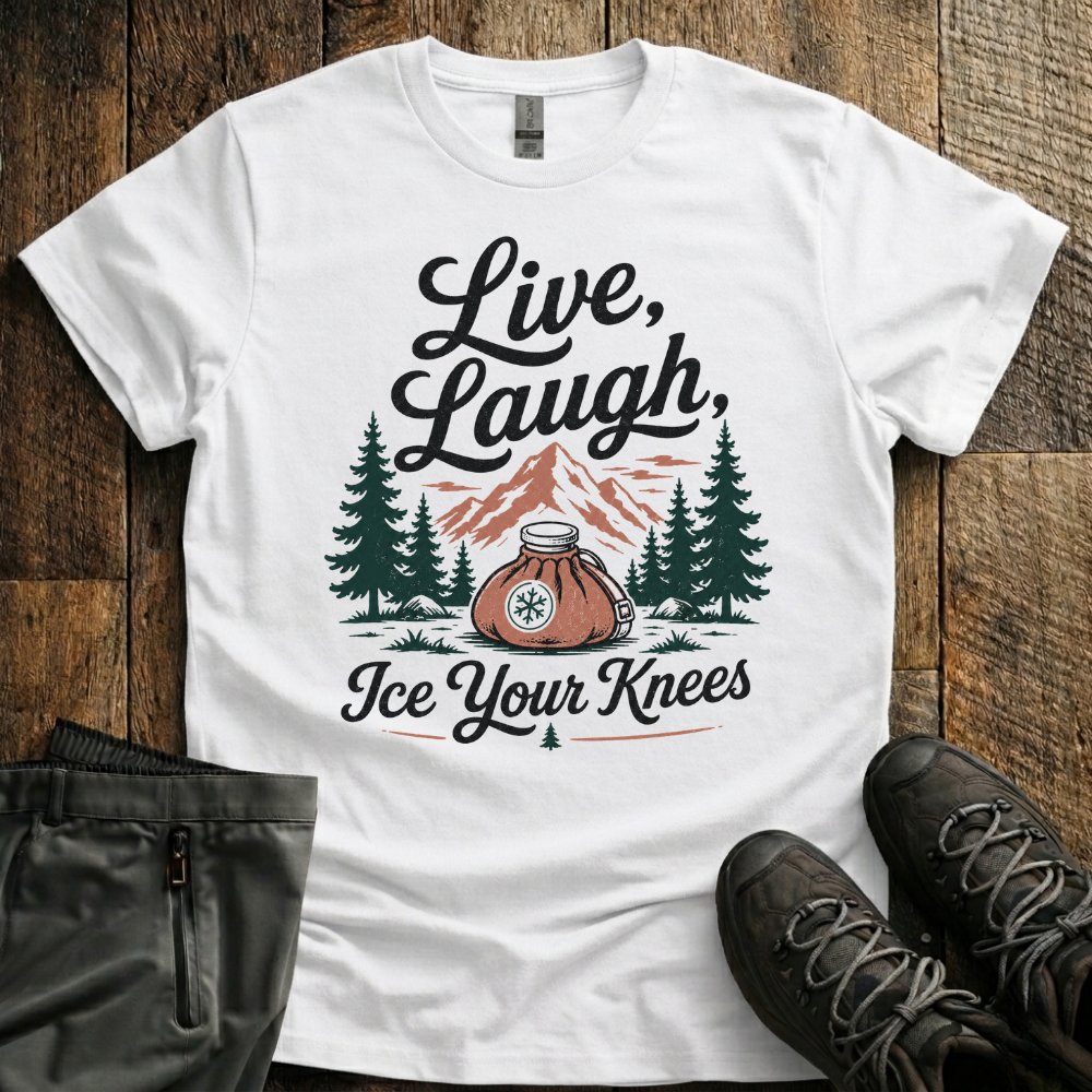 Live Laugh Ice Your Knees T-Shirt